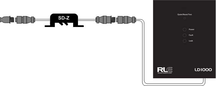 Wiring diagram - SD-Z to an LD1000