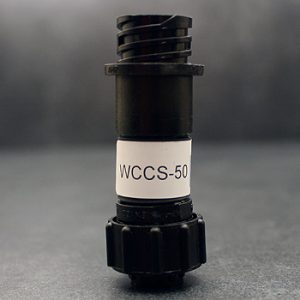 Weighted cable connector - simulates 50' of sensing cable