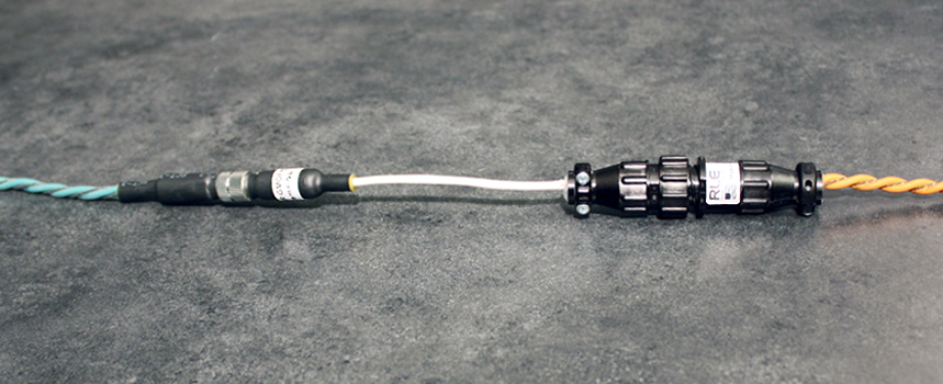 SR-KIT connected to sensing cables