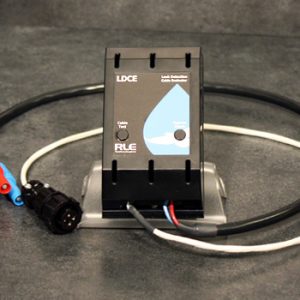 Test sensing cable for contamination or detected leaks