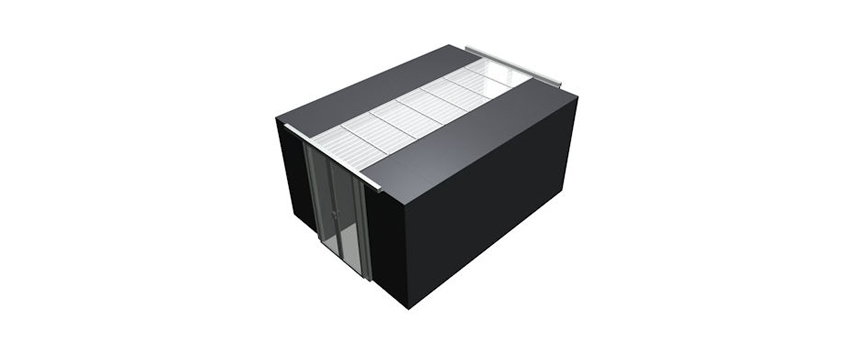 Heat Activated Ceiling Same Sized Cabinets cold aisle cabinets ceiling doors