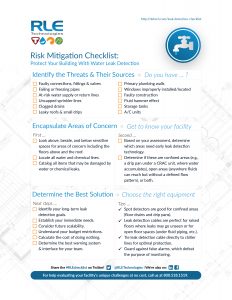 Leak Detection Checklist RLE Technologies