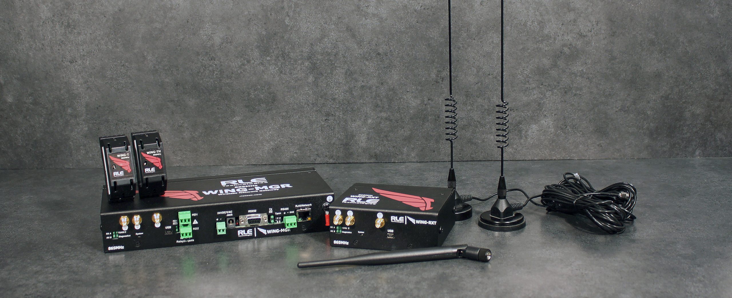 RLE Technologies announces the expansion of their WiNG wireless product line with the addition of the 865MHz frequency for the Indian market.